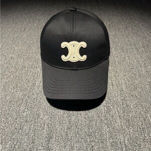 Celine Black Hat Baseball cap